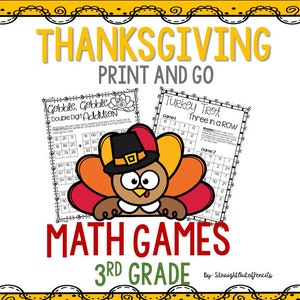 Thanksgiving Math Games Third Grade Multiplication Games