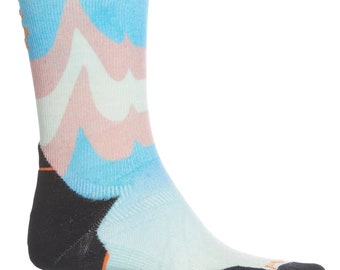 SmartWool Athlete Edition Run Print Socks - Merino Wool, Crew (For Men and Women)