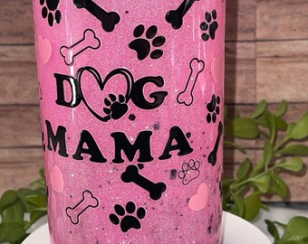 Snowglobe Tumbler 16 oz. Glass