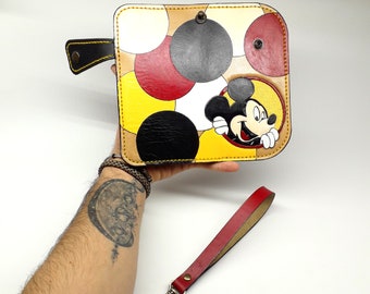 Mickey Mouse, Comic Book Wallets, New Job Gift For Her, Wallet Men Handmade, Wallets For Women Cute