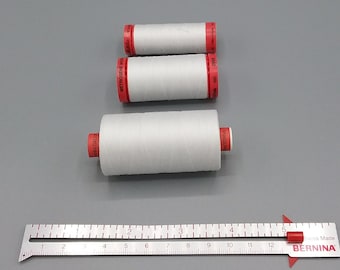 White 100% Polyester Sewing Thread Color #2000