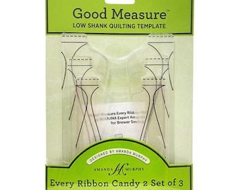 Every Ribbon Candy Amanda Murphy Low Shank quilting ruler 4pc #GMAMLSRB