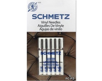 VINYL Schmetz Sewing Machine Needles - Pack of 5