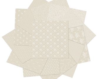 Classic Keepsakes in Cream by Kanvas Studio for Benartex Jelly Roll STCKEPK