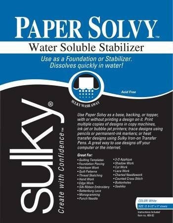 Water Soluble Film, Disolving Stabilizer Pva Backing Paper for