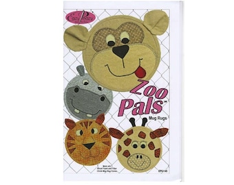 Zoo Pals Mug Rugs EPQ145