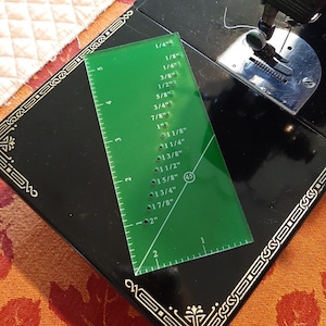 Seam Gauge Setter Ruler