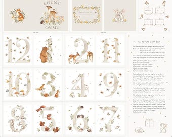 Count on Me Book Panel by Dear Stella PST-DNS3311WHITE