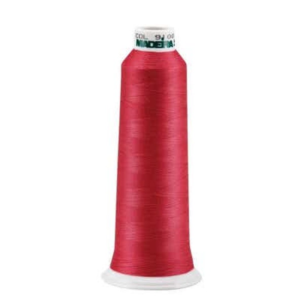 Fushcia 9100 AeroQuilt Polyester Longarm Thread Madeira