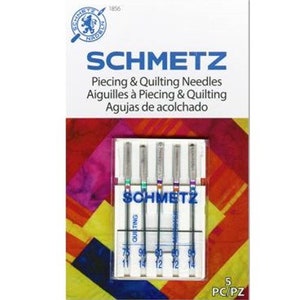 PIECING & QUILTING Schmetz Sewing Machine Needles - Pack of 5