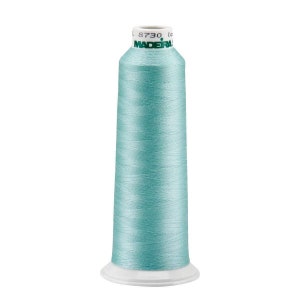 Turquoise 8730 AeroQuilt Polyester Longarm Thread Madeira