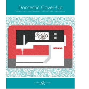 Sewing Machine Cover Postcard Pattern