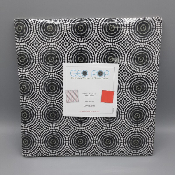 Black and White Layer Cake Fabric Etsy