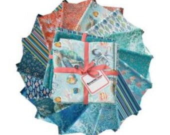 Under the Sea by Skyline Studio for Benartex 15 pc Fat Quarter Bundle