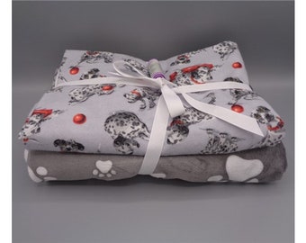 Puppy Dog Cuddle Soft & Flannel Blanket Kit LE