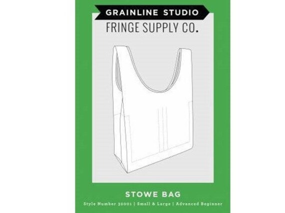 Stowe store bag pattern