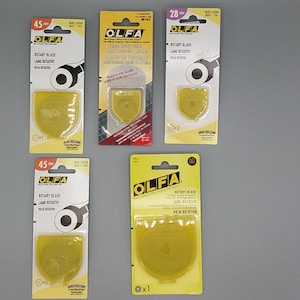 Olfa Rotary Cutters 18mm 28mm 45mm 60mm