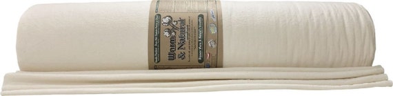 1 Yard Warm & NATURAL Cotton Quilt Batting