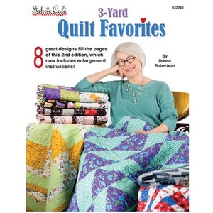 3 Yard Quilt Favorites Book Fabric Cafe Donna Robertson