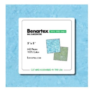 Lakeshore Bali Batik Charm Pack 5&quot; Squares 100% Cotton Fabric Bundle 42pc Benartex