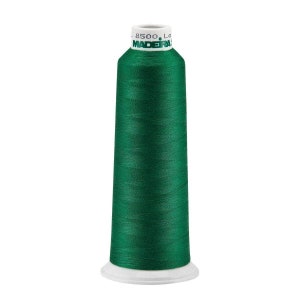 Grass Green 8500 AeroQuilt Polyester Longarm Thread Madeira