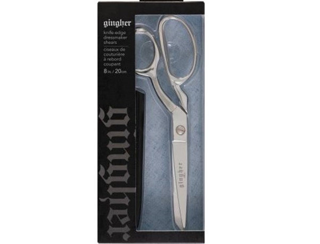 Buy Gingher 8in Knife Edge Dressmaker Shears 220520-1102 Online in India  Etsy