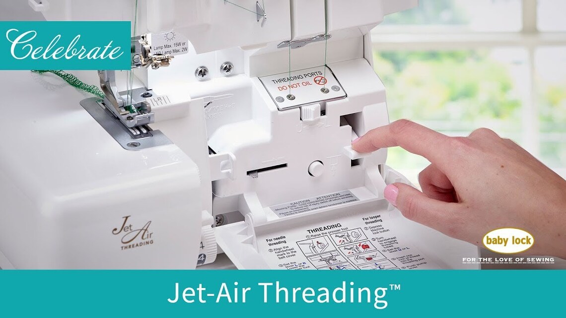 Baby Lock Celebrate BLS1 Serger JetAir Threading Etsy