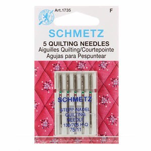 QUILTING Schmetz Sewing Machine Needles - Pack of 5