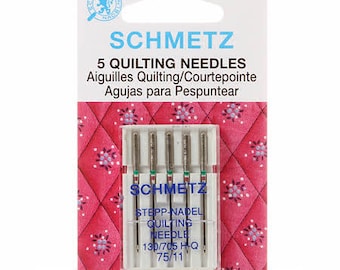 QUILTING Schmetz Sewing Machine Needles - Pack of 5