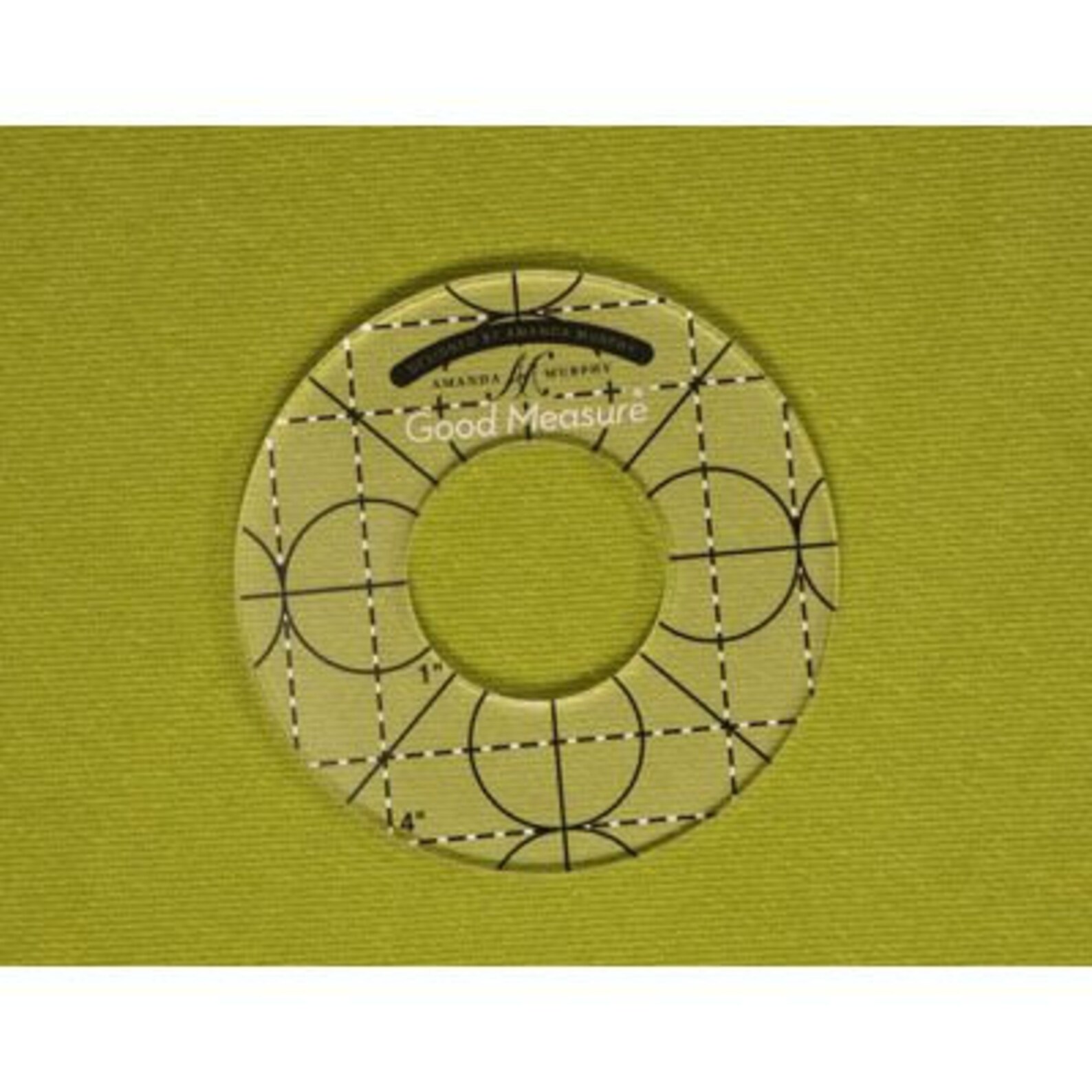 Circle Good Measure Low Shank Quilting Template Ruler Etsy