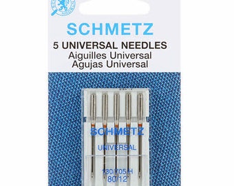 UNIVERSAL Schmetz Sewing Machine Needles - Pack of 5