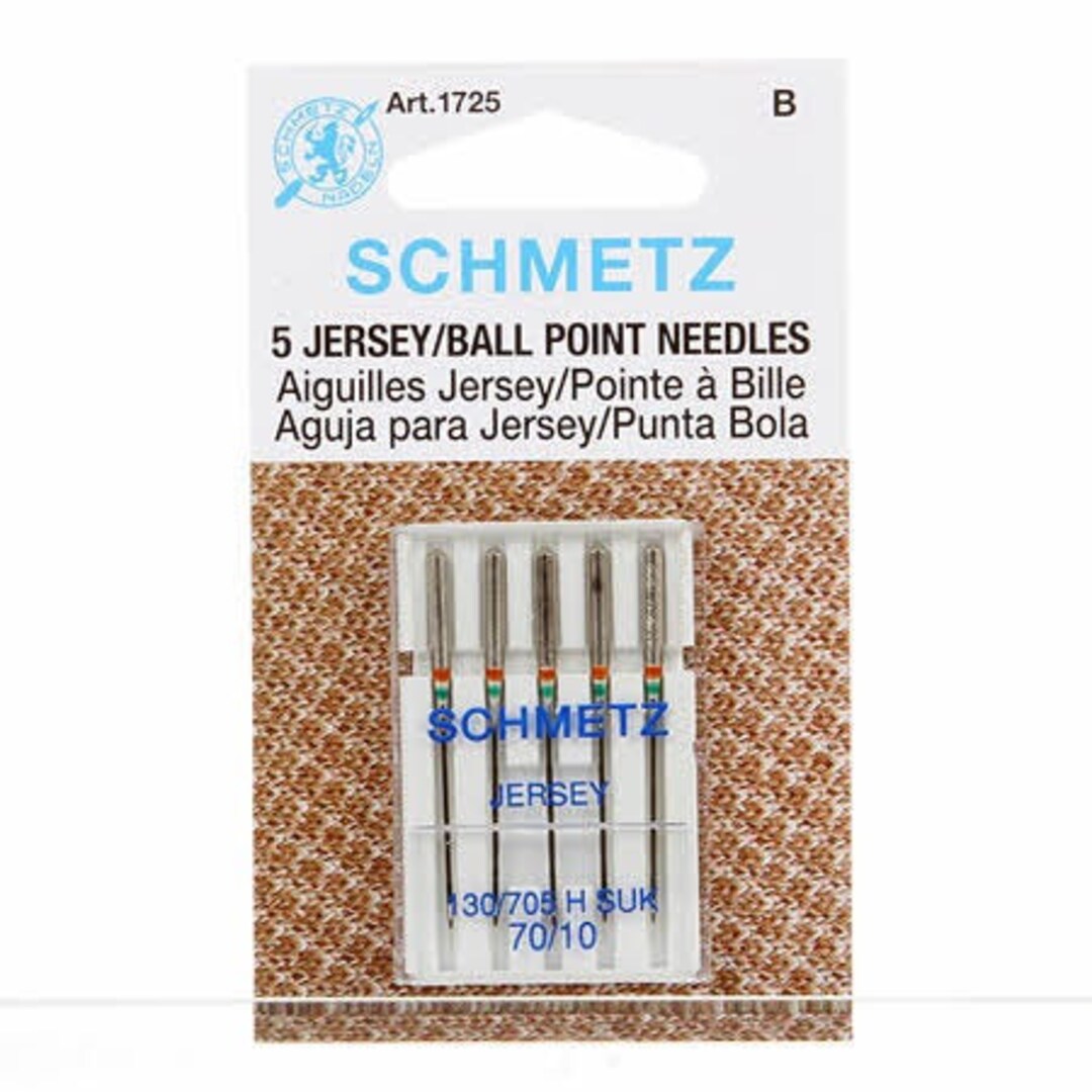 Schmetz Ball Point Jersey Machine Needles Size 90/14 5/Pkg