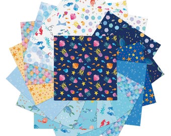 Swim With Me Fat Quarter Bundle by Benartex