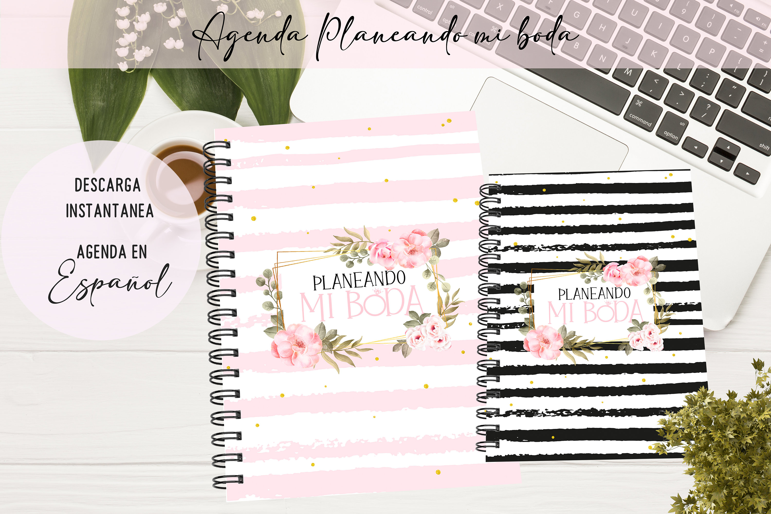 AGENDA PARA BODA 2023 2025 EDITABLE CON LICENCIA COMERCIAL NUEVA