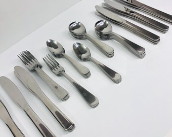 International Silverplate Falmouth Pattern Taiwan International Silverware Monogrammed PL Amsilco Silverware/Flatware Silver Plate Flatware International Silverplate Falmouth Pattern Taiwan International Silverware Monogrammed PL Amsilco Silverware/Flatware Silver Plate Flatware