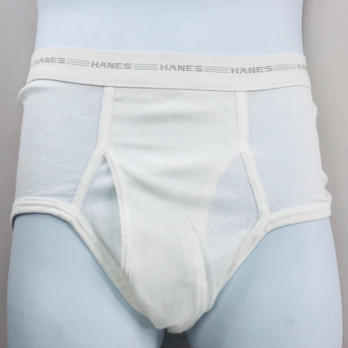 Vintage Hanes Briefs 32 Mens Underwear White Cotton New with Etsy