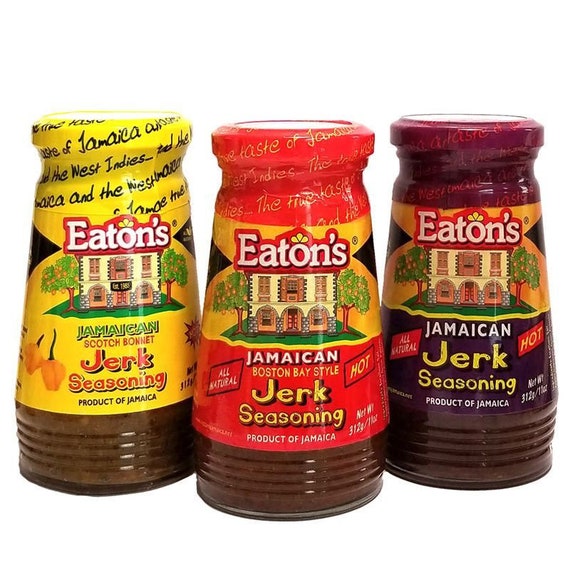 EATON'S JAMAICAN JERK SEASONING – HOT – 11 OZ. - Sweet Jamaica Shopping