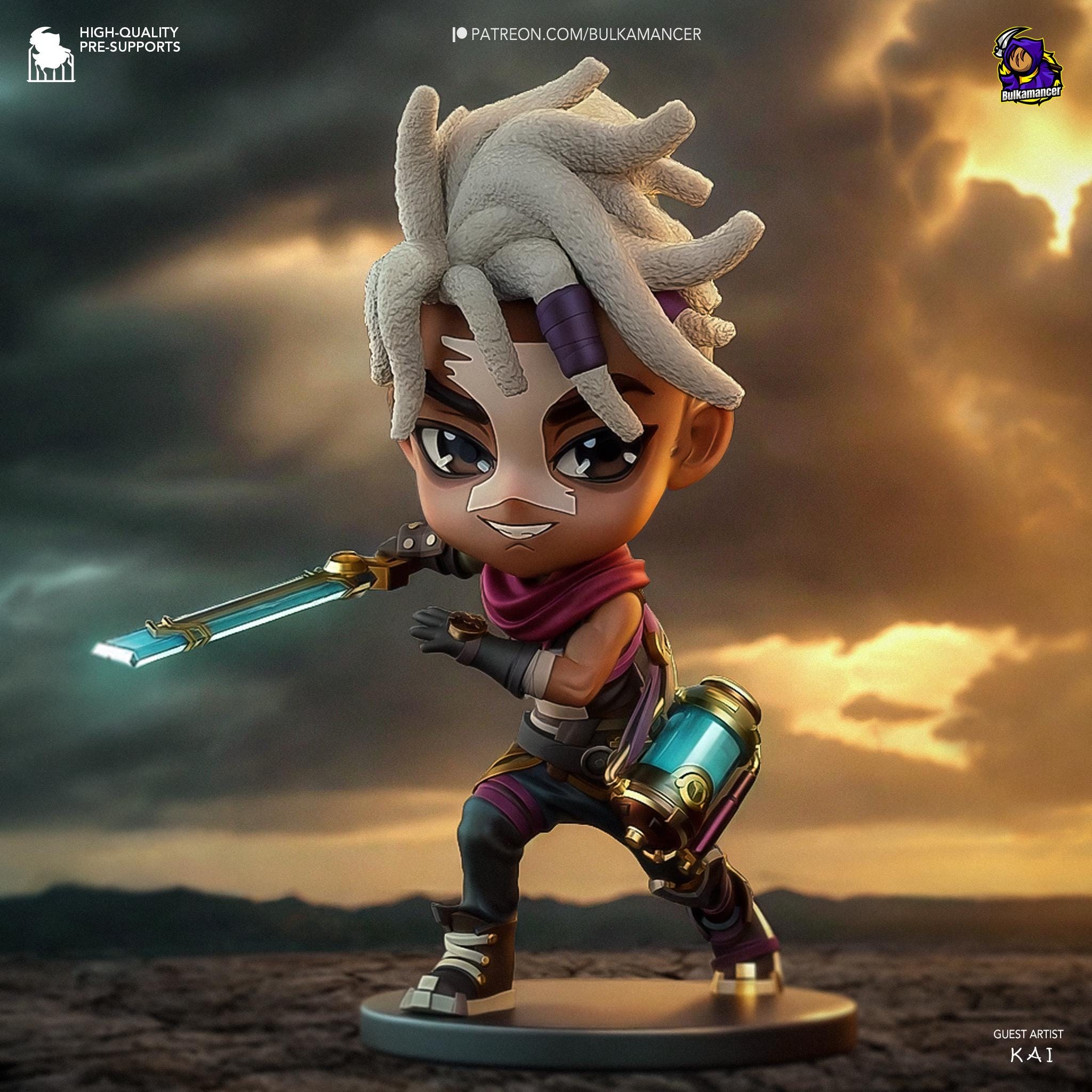 Chibi Ekko - Etsy