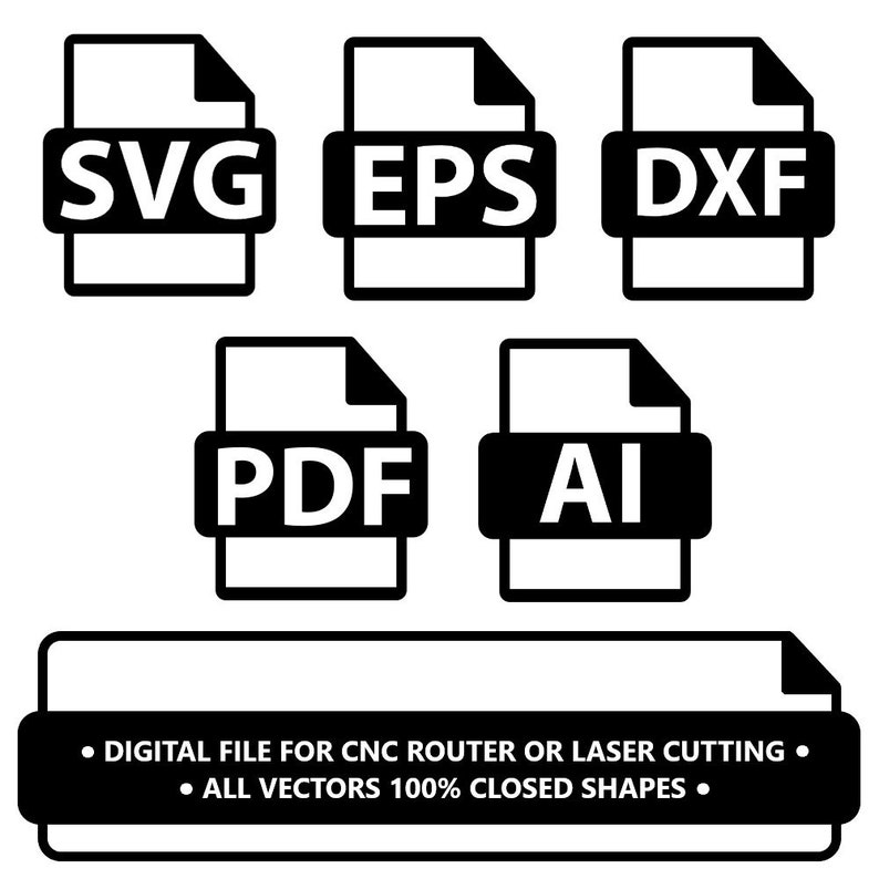 36 Inch Kitchen Upper Wall Cabinet Frame / Carcass CNC File Standard Cabinet Plans Shop Cabinet dxf ai pdf svg eps file image 6