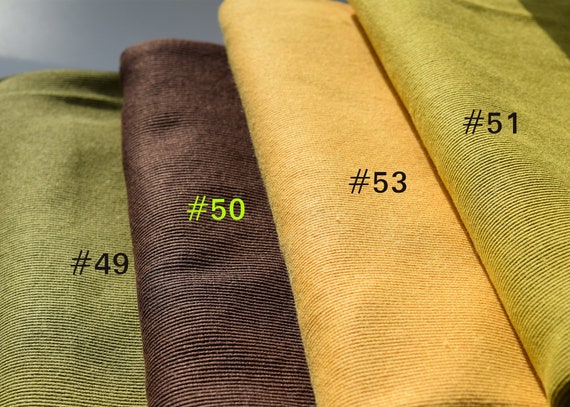 8" Long up to 54" Wide. Cotton Elastic Tube Rib Knit for Maternity Pants Waistband, Neckline Cuffs waistband Hem Jacket coat T-shirt A shirt
