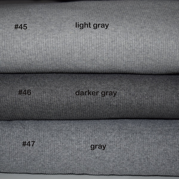 8" long up to 54" wide. Cotton Elastic Tube Rib Knit for Maternity Pants Waistband, Neckline Cuffs waistband Hem Jacket coat T-shirt A shirt