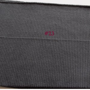 35 to 39 LONG 6 Wide Cotton High-Quality Elastic Soft to Feel Firm Rib Knit For Cuff Collar Waistband Joggers. US Seller Ship Same Day. image 6