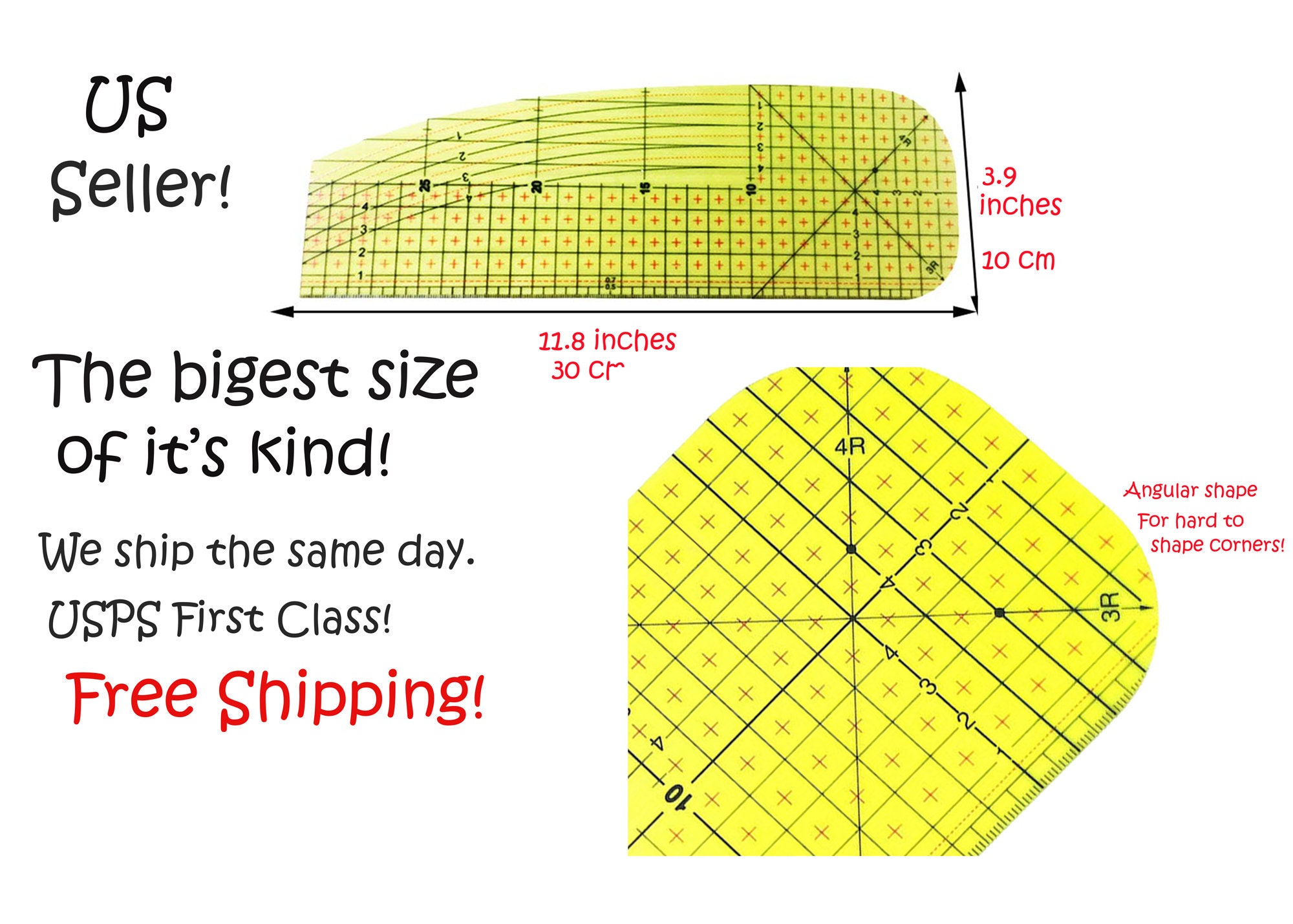 DIY Hot Ironing Ruler. the Largest of Its Kind, yet Easily