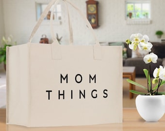 Mom Tote Bag Mama Tote Mom Stuff Bag Mommy Bag Dog Mom Gift Dog Mom Bag Mom Shopping Bag New Mom Gift Best Mom Ever Bag Boy Girl Mama Tote
