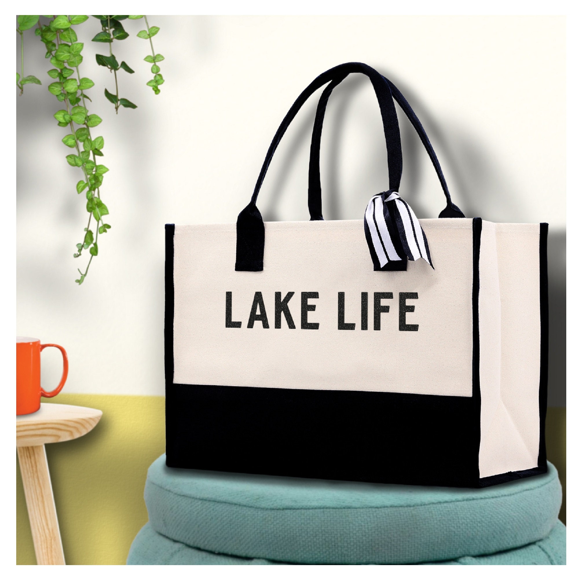 See Leben Tragetasche groBe schicke Einkaufstasche Geschenk fur Sie Madchen Wochenende Tote Weekender Bag Wochenende Tote Boot Tasche See Leben Geschenk Etsy