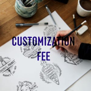 Customization Bag Design Fee