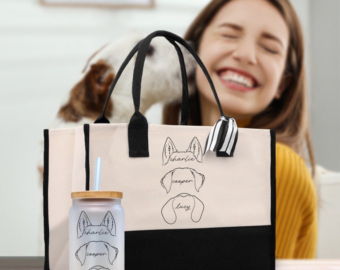 5 Things About Dog Mom - Personalized Custom Leather Bag main image 0