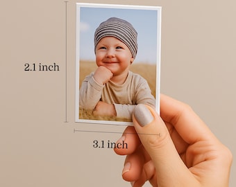 Custom Photo Fridge Magnets: Personalized Family, Pet Keepsake (CM1001)