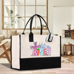 He is Risen Christian Cotton Canvas Tote Bag For Women Religious Gifts Church Tote Inspirational Bible Bag Gift For Religious Mother