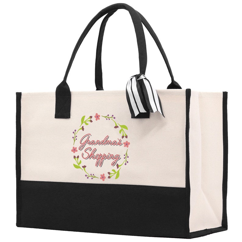 Grandma Tote Bag Grandma's Getaway Bag Grandma Nana Bag - Etsy